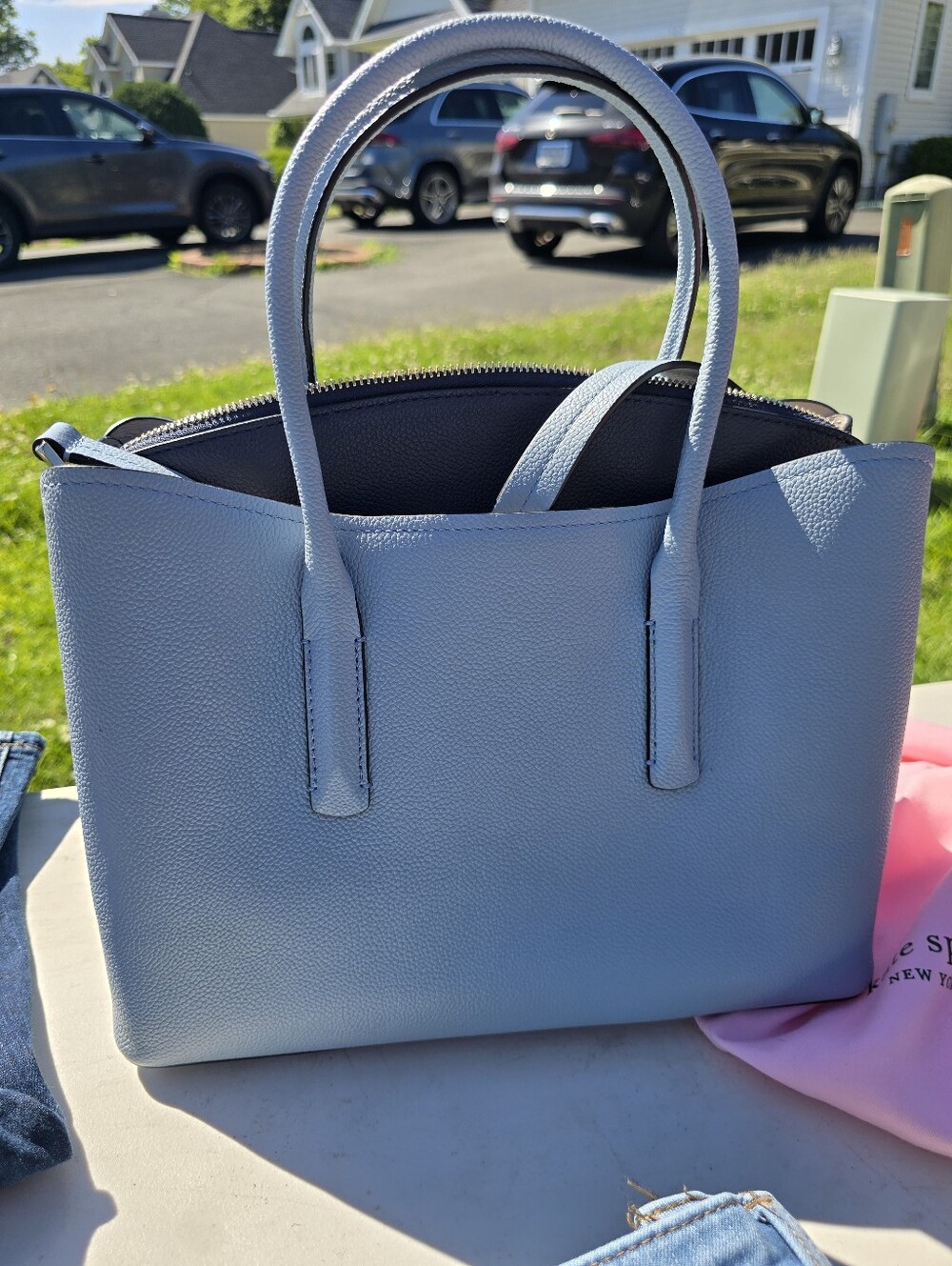 Kate Spade Triple Compartment Purse - Picture 3 of 7